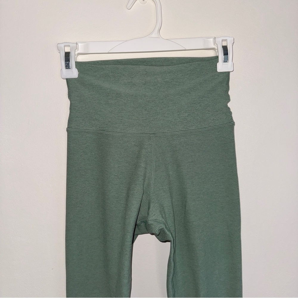 Barre3 Teal Marble Racerback Tank and Leggings SET - Picture 7 of 10